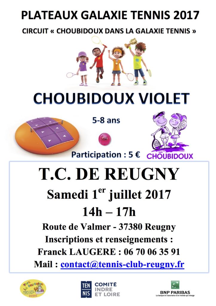 Plateau Choubidoux Violet - TC Reugny - 01/07/2017